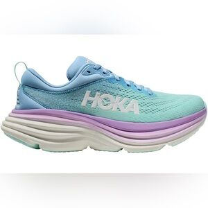 Hoka One One Women's Aqua and Lavender Athletic Shoes